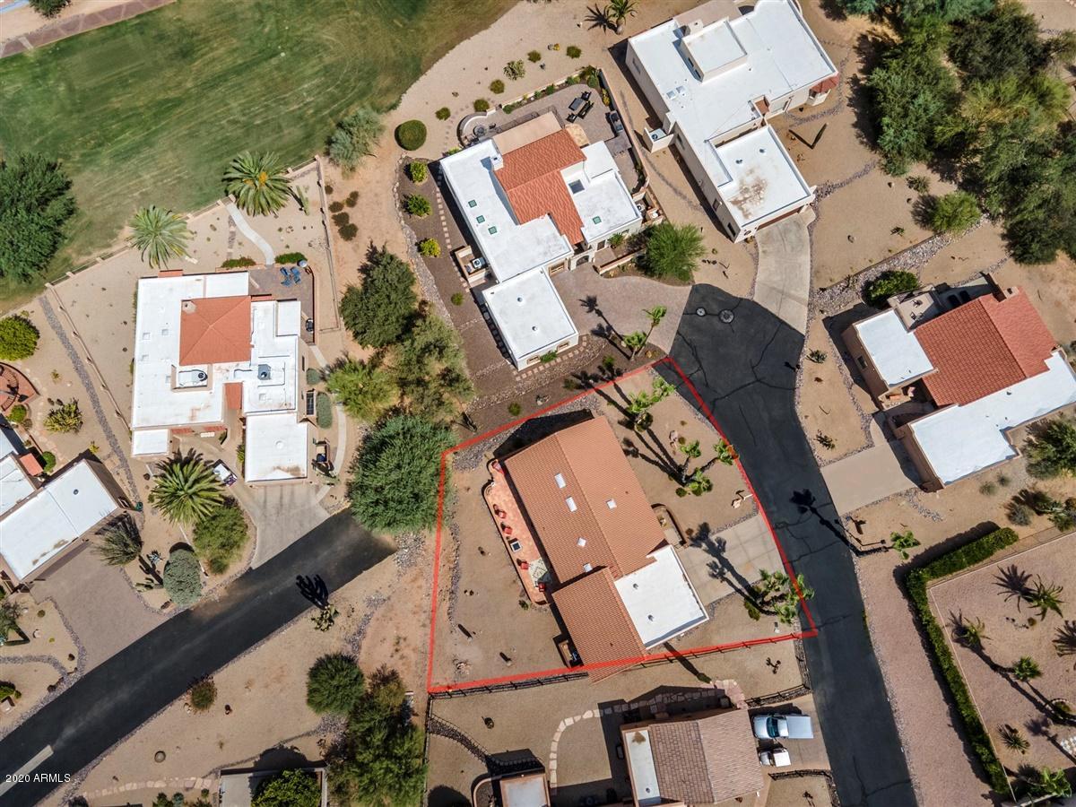 18442 Stirrup Lane Rio Verde, AZ 85263 - Photo 34 of 34 Aerial view of lot