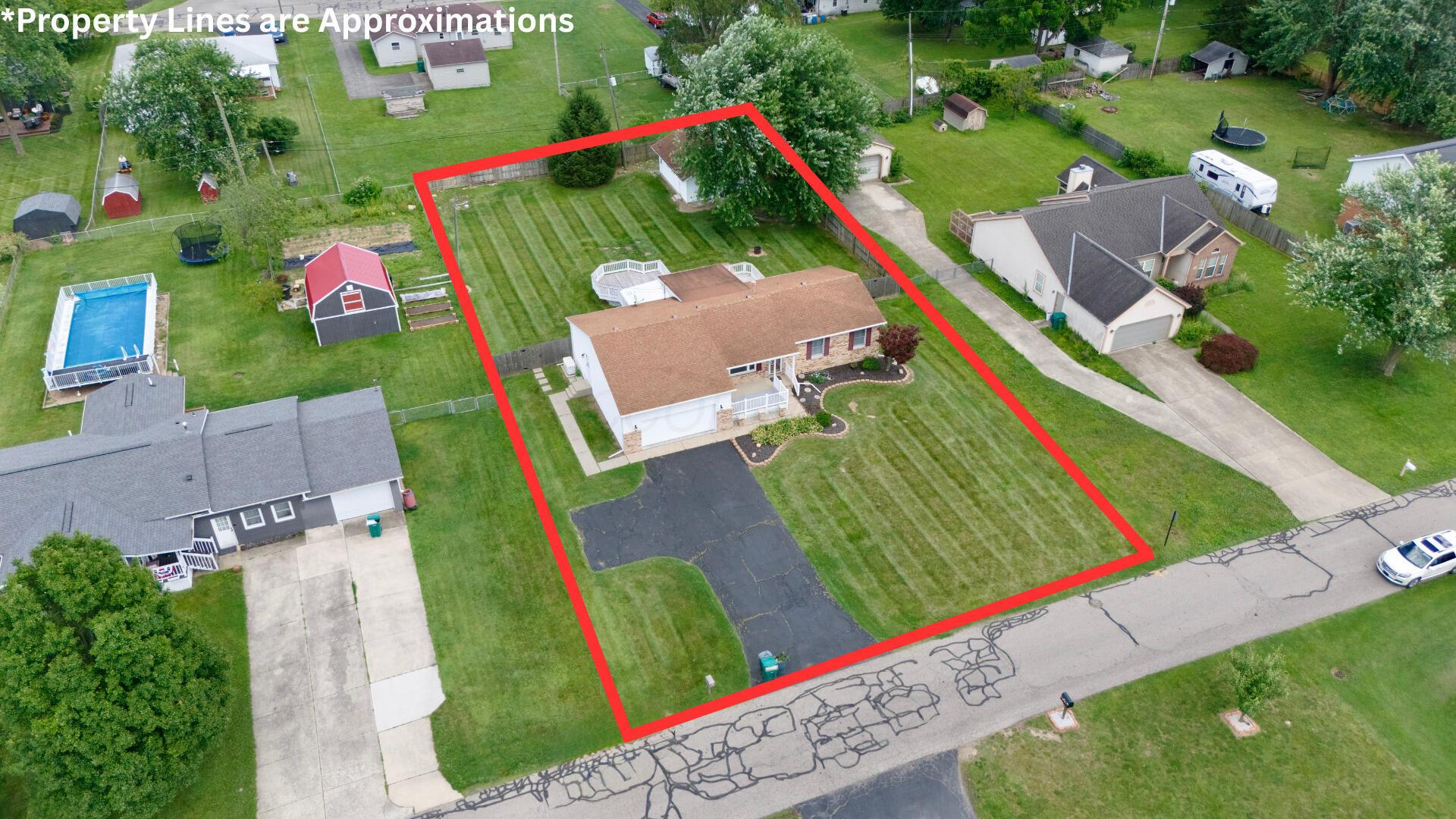 4424 Ethel Road Obetz, OH 43207 - Photo 2 of 34 Drone Property Lines