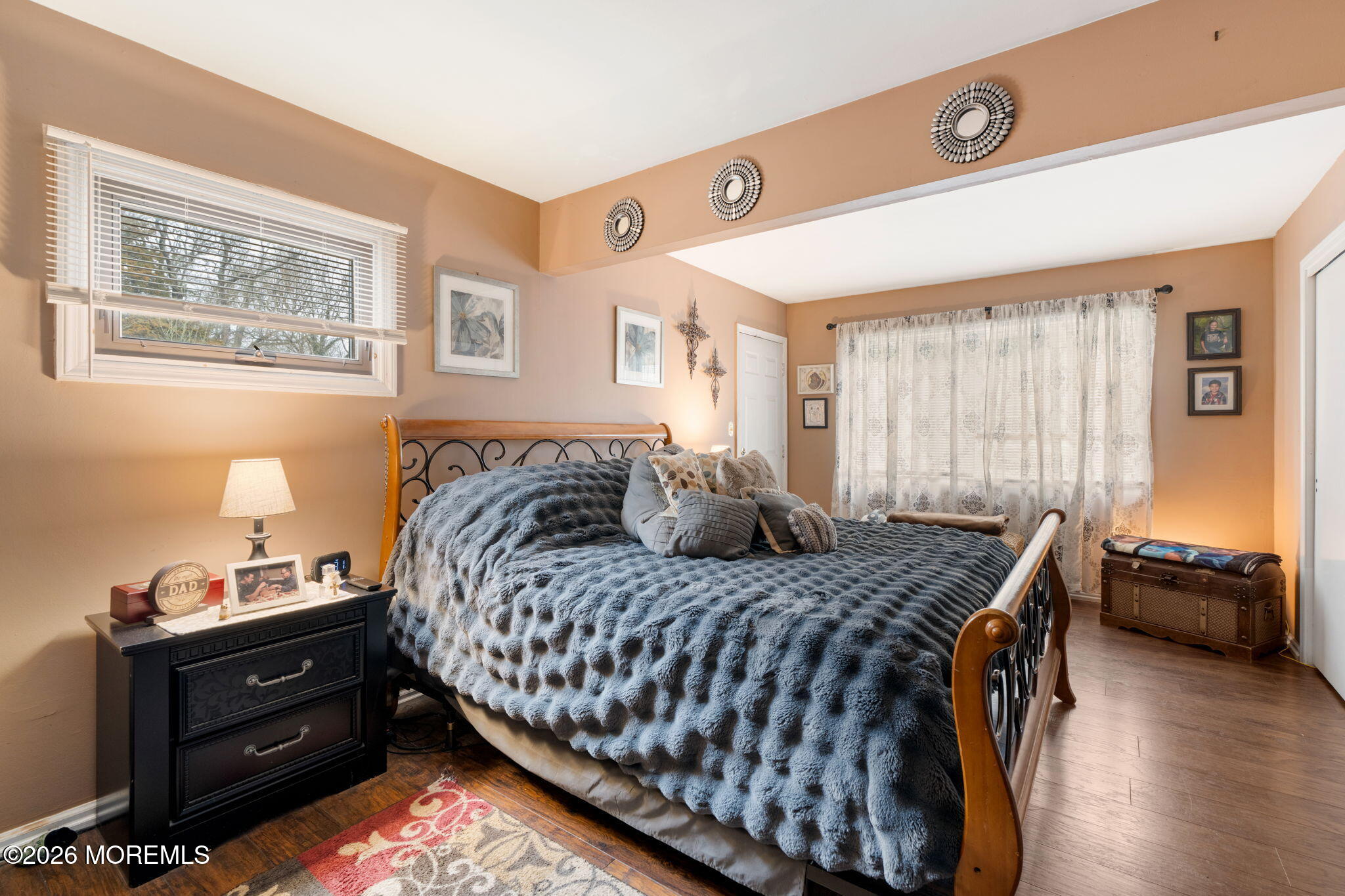 109 Harding Drive Brick, NJ 08724 - Photo 21 of 34 a bedroom with a bed and wooden floor
