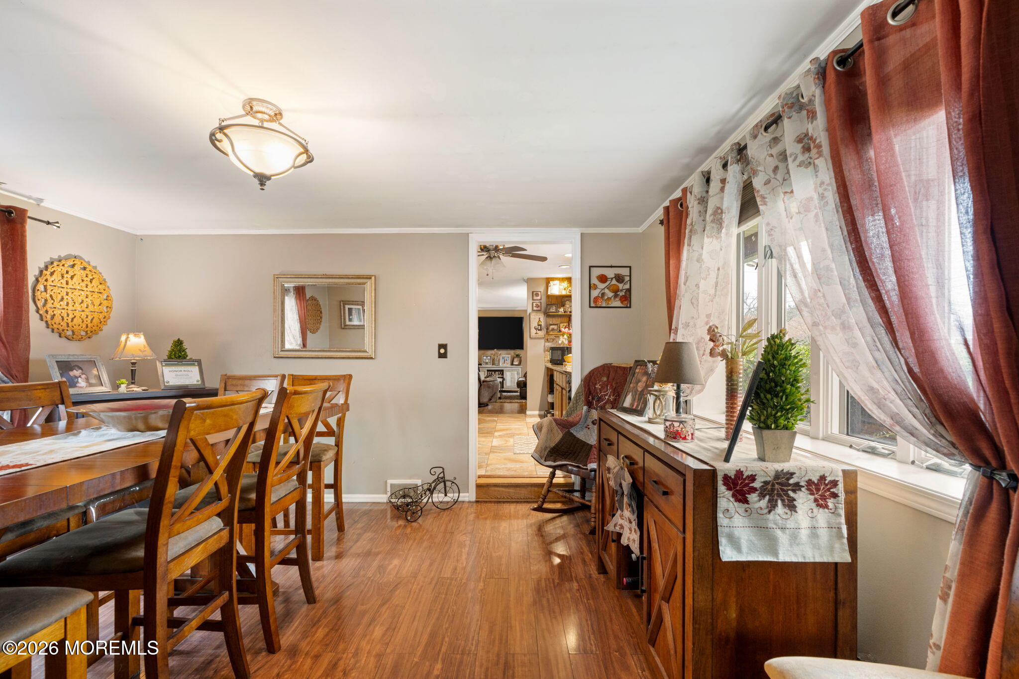 109 Harding Drive Brick, NJ 08724 - Photo 9 of 34 a view of a dining room with furniture window and wooden floor