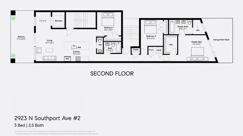 $1,150,000 | 2923 North Southport Avenue, Unit 2, Chicago, IL 60657