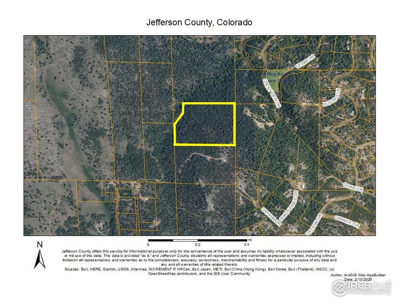 Adjacement to 80 acres owned by City of Denver
