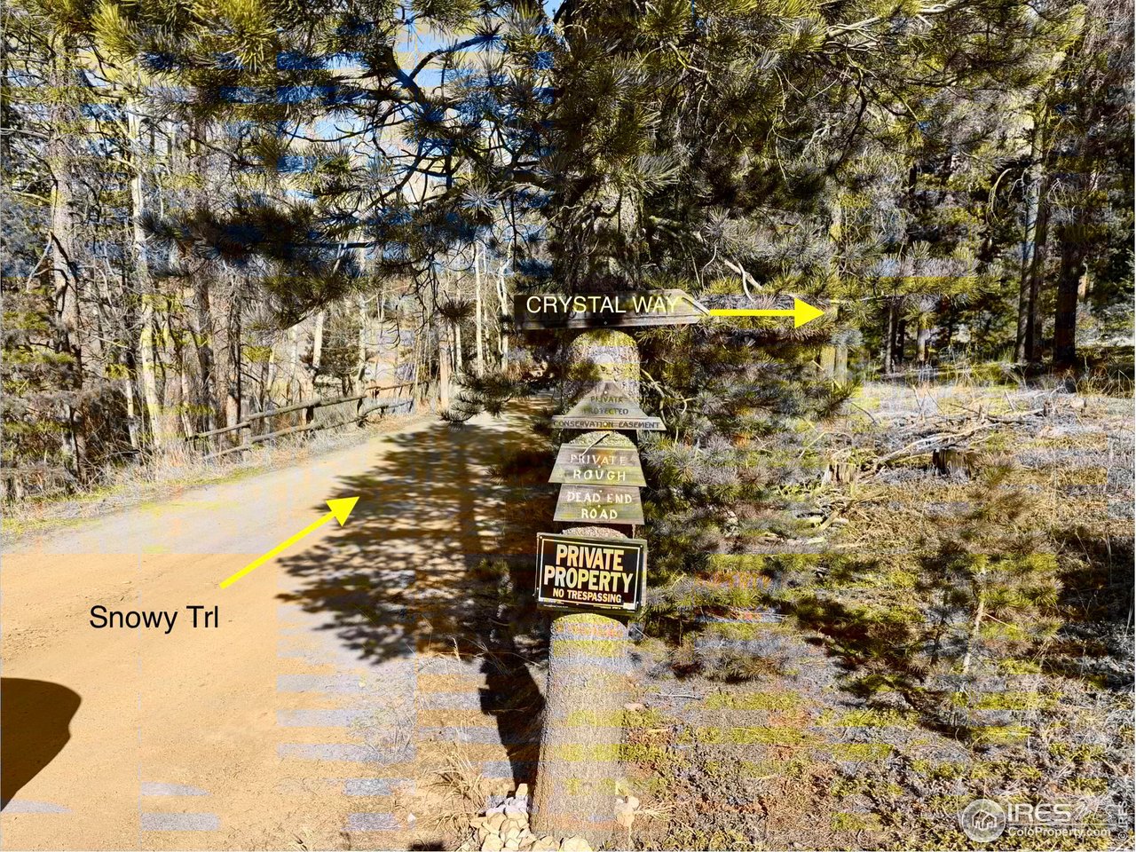 0 Snowy Trail Morrison, CO 80465 - Photo 8 of 16 Stay left on Snowy Trl