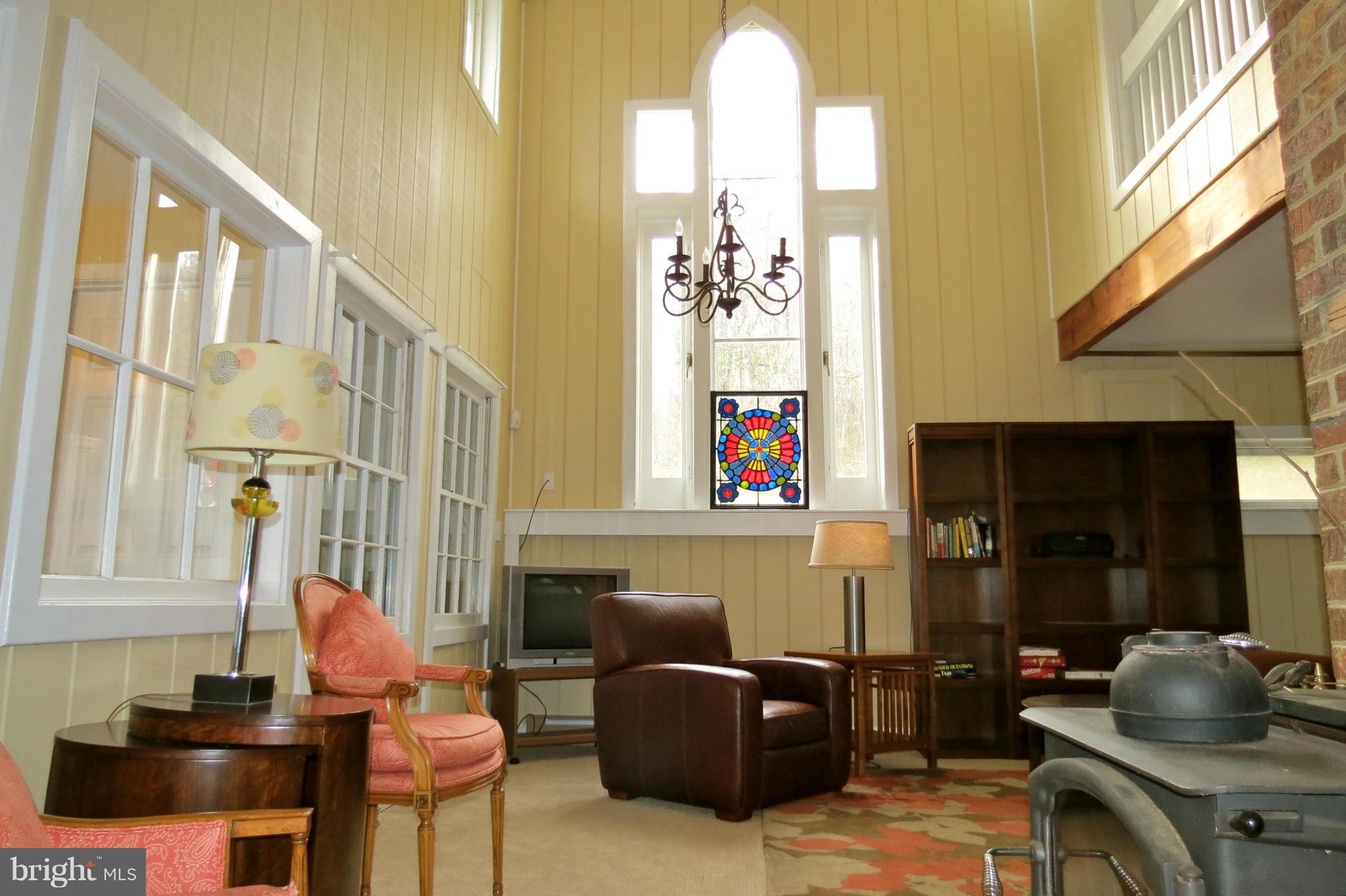 324 Riley Hollow Road Huntly, VA 22640 - Photo 4 of 24 Living Room with cathedral window