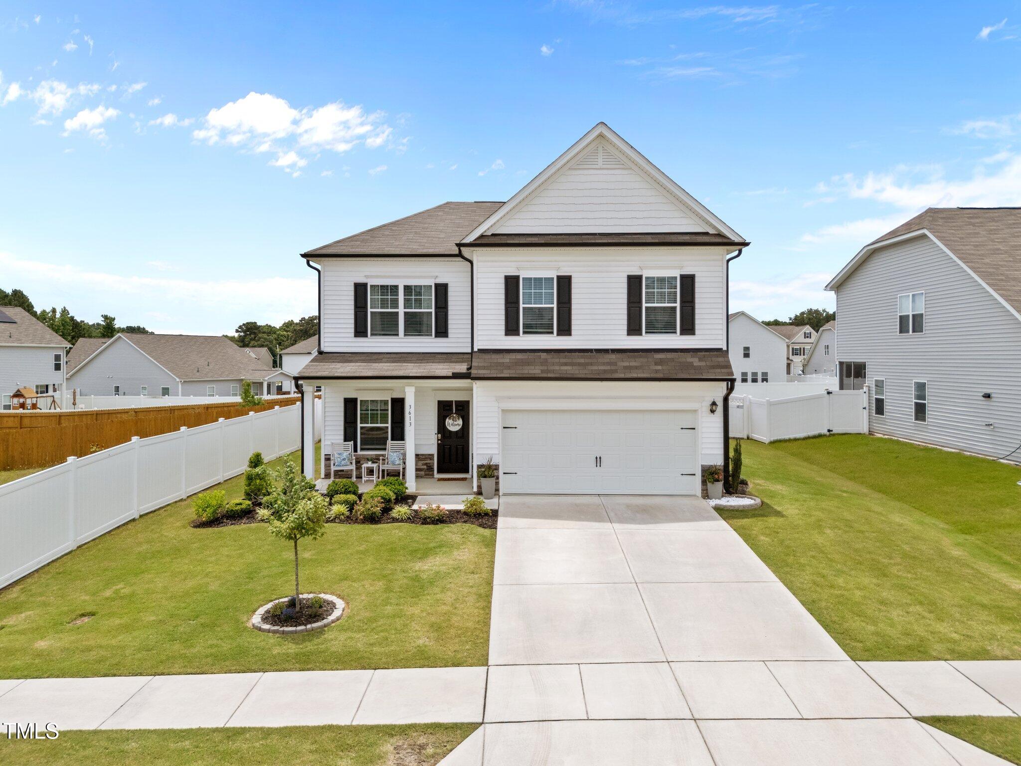 3613 Cross Timber Lane Raleigh, NC 27603 - Photo 1 of 33 a view of a house with swimming pool