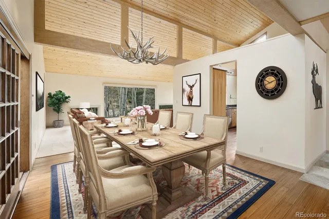 a view of an entryway with a rug