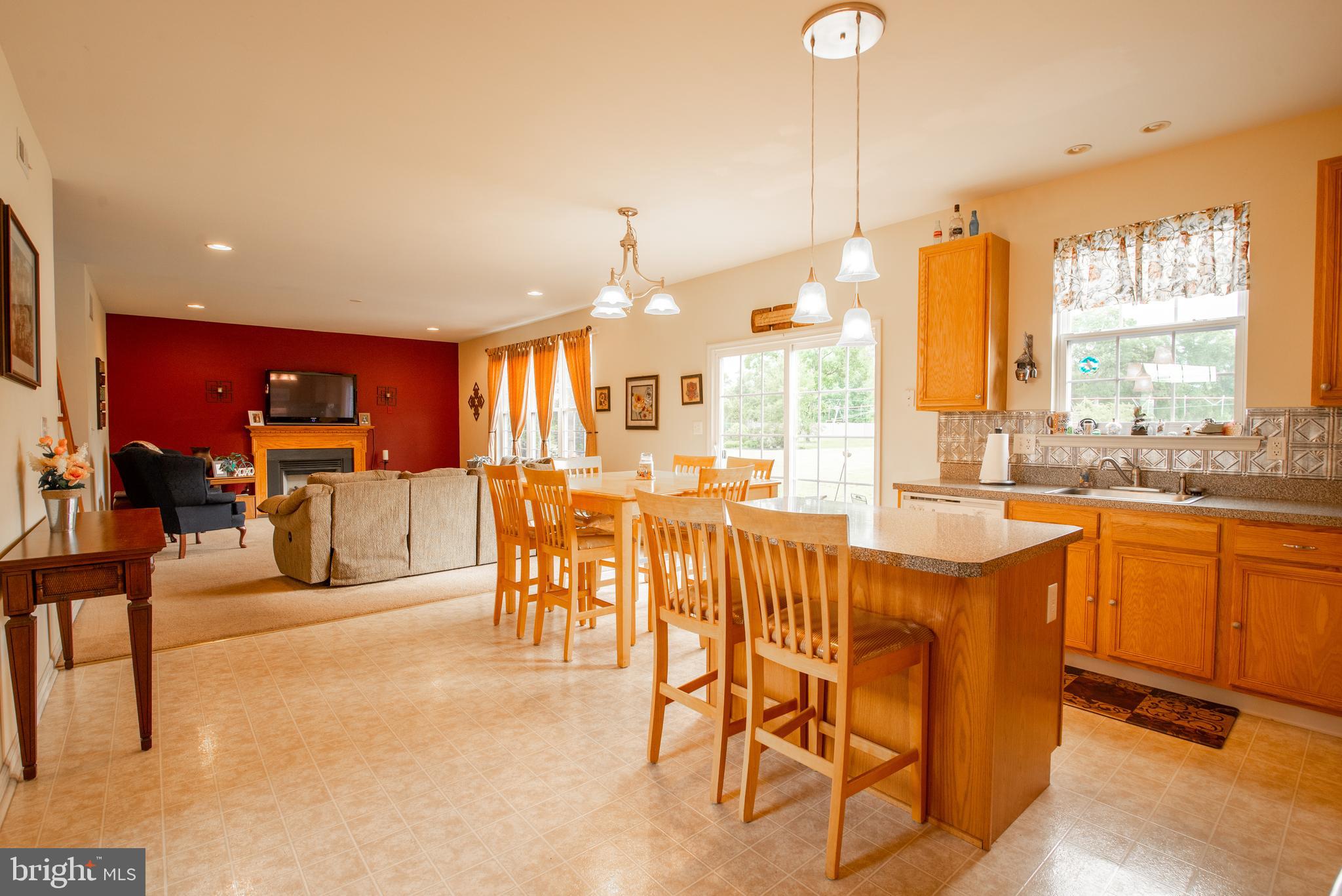 286 Lea Court Mickleton, NJ 08056 - Photo 15 of 30 Kitchen and Family Room view