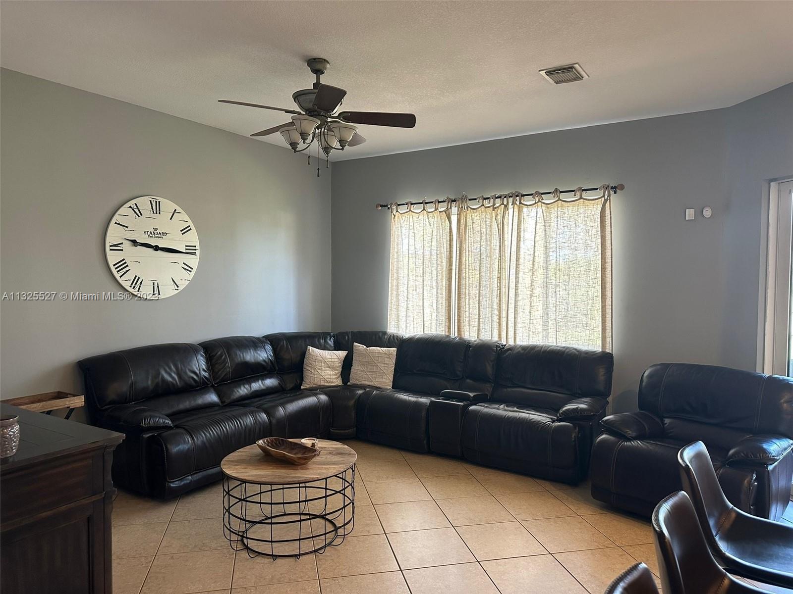20565 Southwest 326th Street Homestead, FL 33030 - Photo 12 of 28 a living room with furniture and a window
