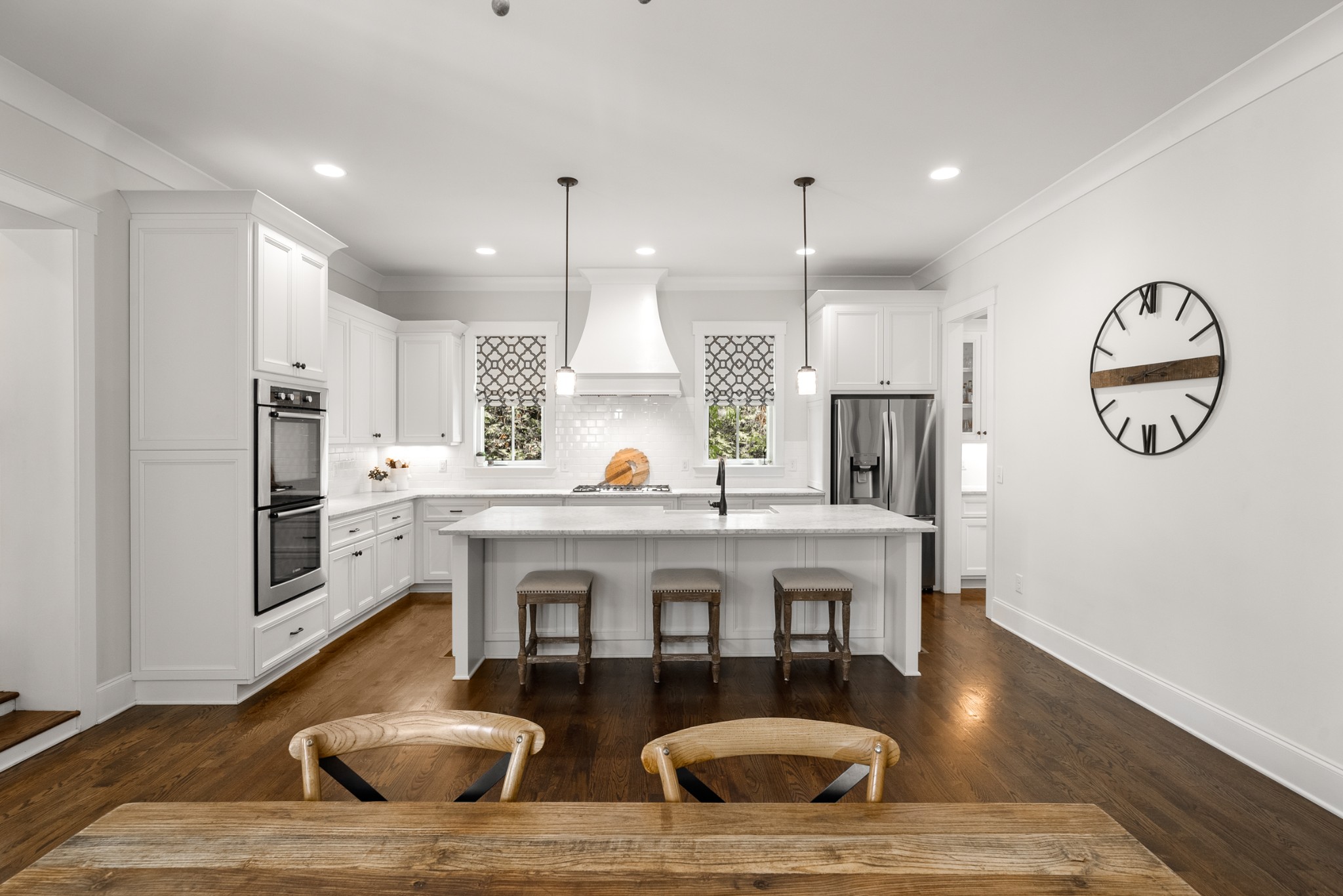 412 Boyd Mill Avenue Franklin, TN 37064 - Photo 16 of 53 a living room with stainless steel appliances kitchen island granite countertop furniture and a view of kitchen