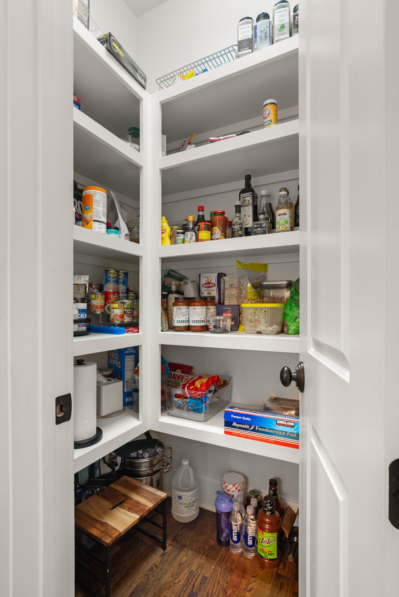 412 Boyd Mill Avenue Franklin, TN 37064 - Photo 21 of 53 a cabinet with granite countertop lots of different kinds of food