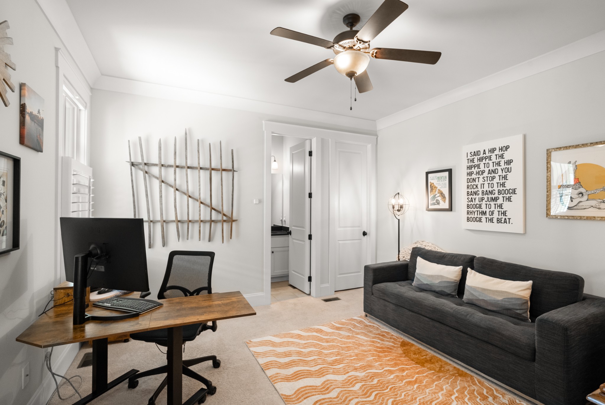 412 Boyd Mill Avenue Franklin, TN 37064 - Photo 30 of 53 a living room with furniture a desk and a window