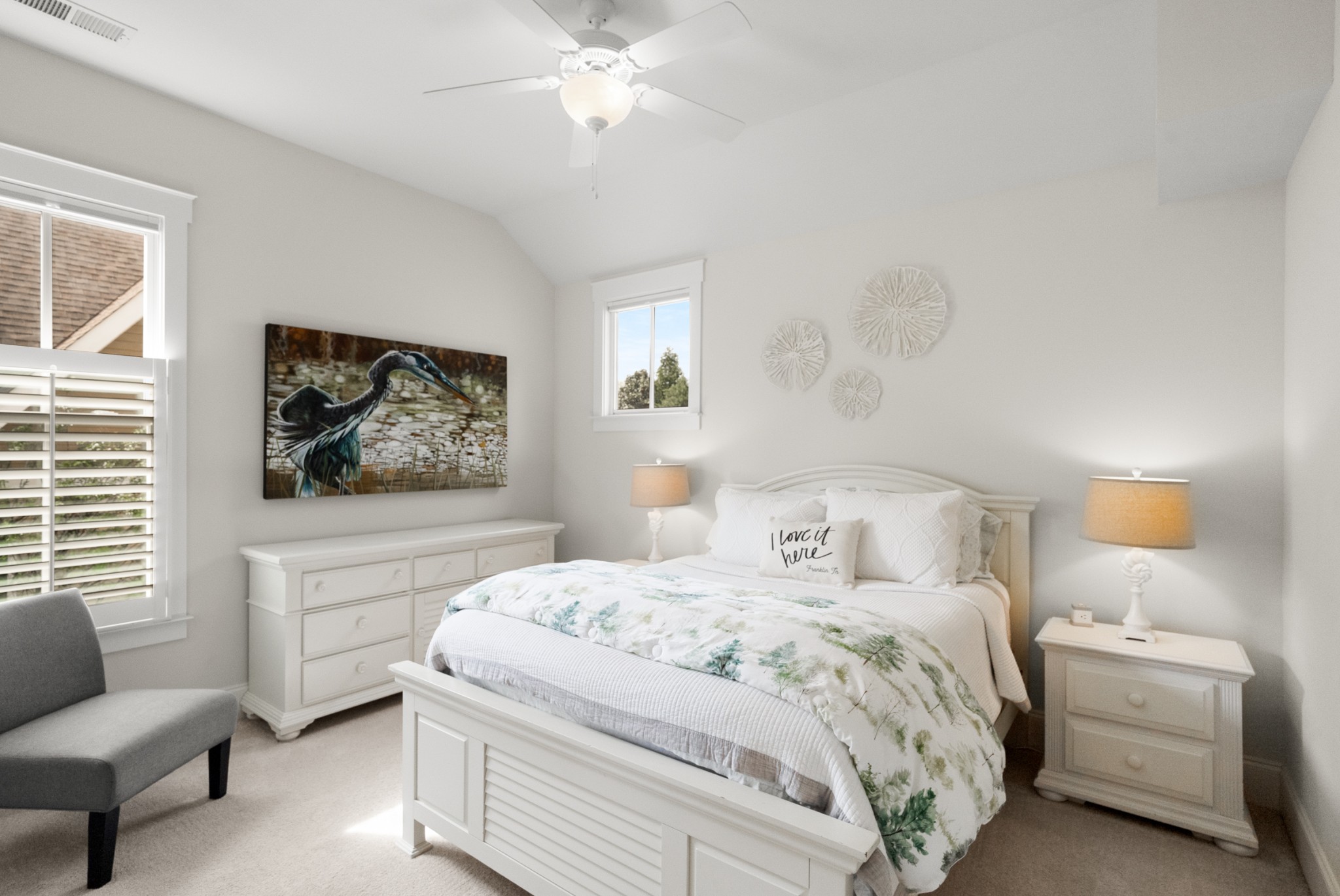 412 Boyd Mill Avenue Franklin, TN 37064 - Photo 36 of 53 a bedroom with a bed and a couch