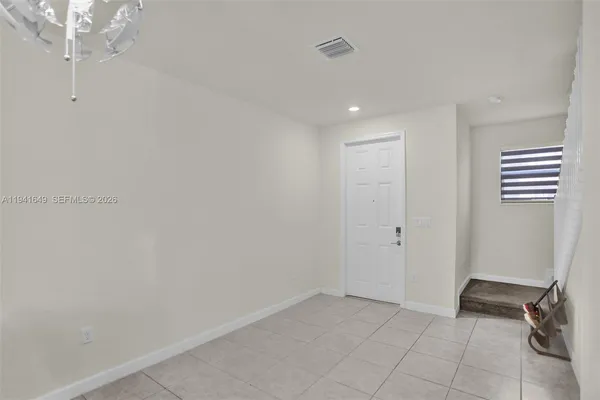 a view of room with windows