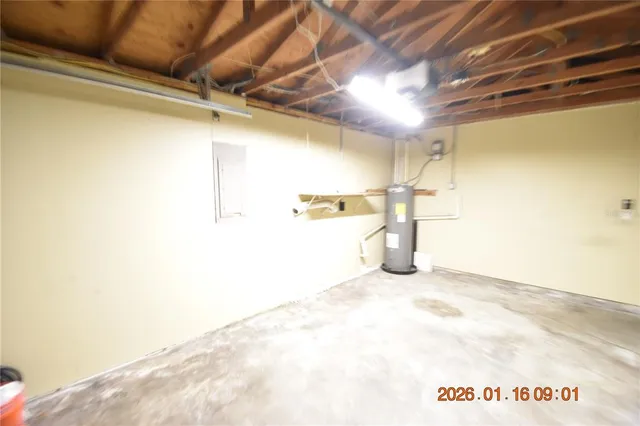 a view of a storage & utility room