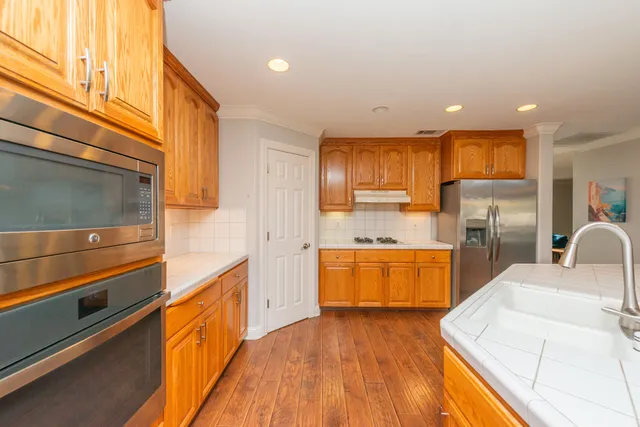a bedroom with a bed and utility room