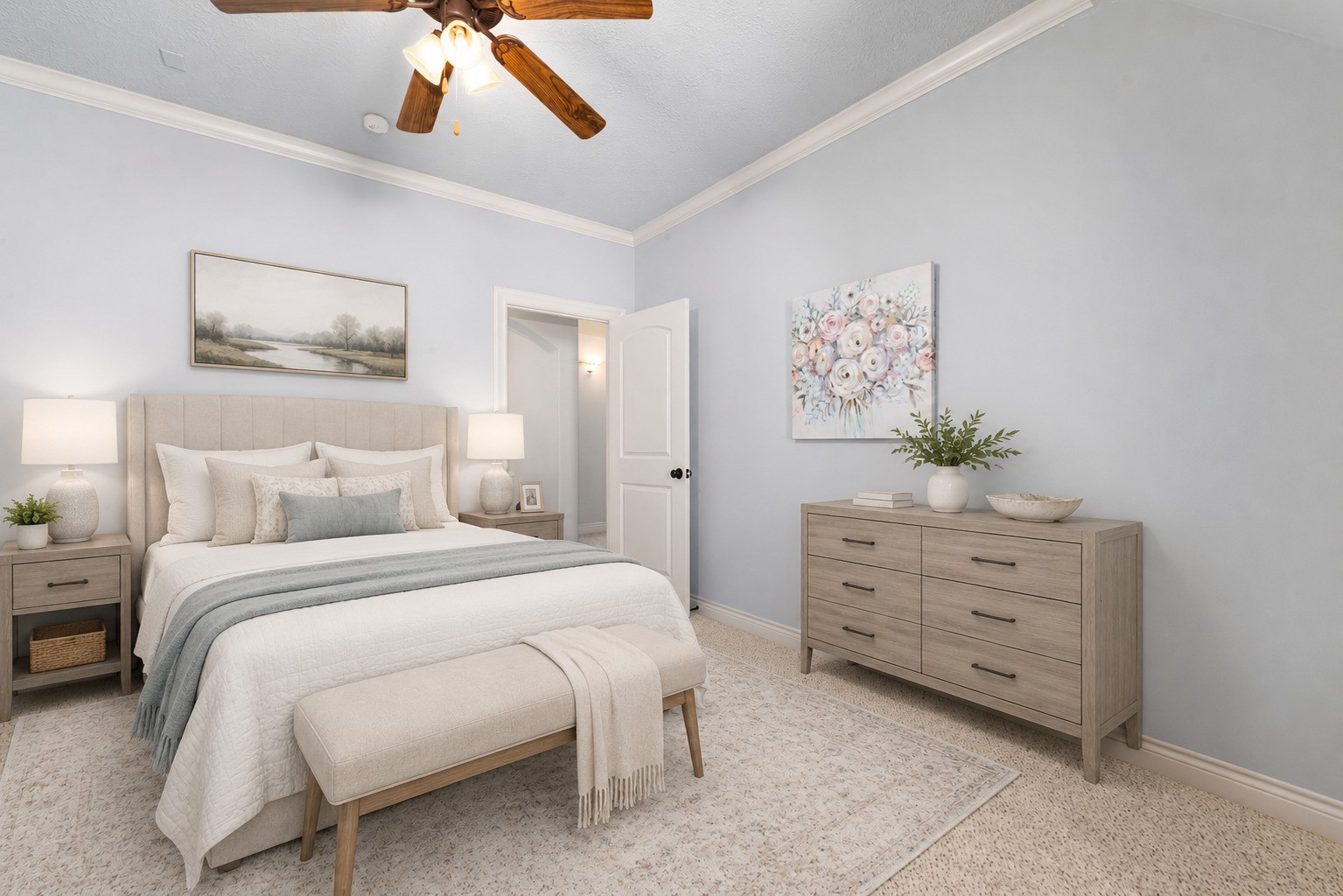 6006 Valhalla Drive Spring, TX 77379 - Photo 22 of 44 Virtual Staging - Secondary Bedroom