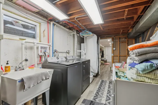 a view of outdoor space with seating area