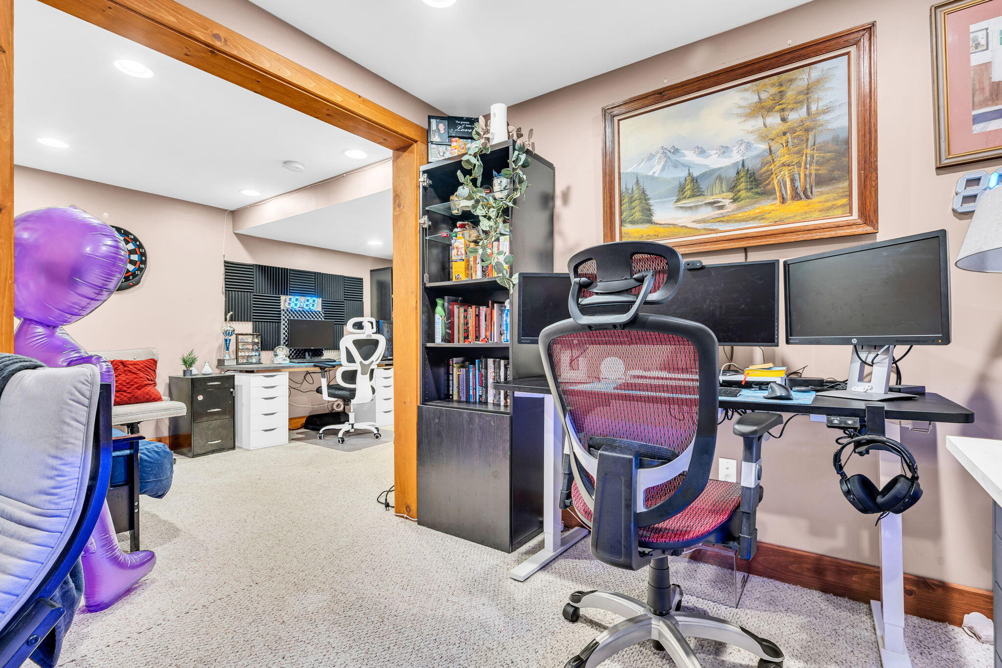 42 Adams Road Bowdoin, ME 04287 - Photo 26 of 30 basement office