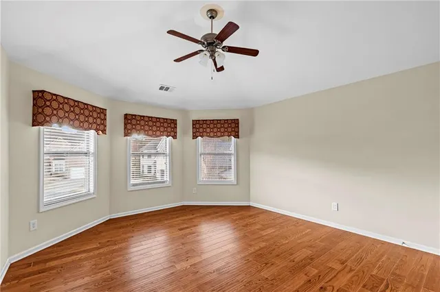 a view of empty room