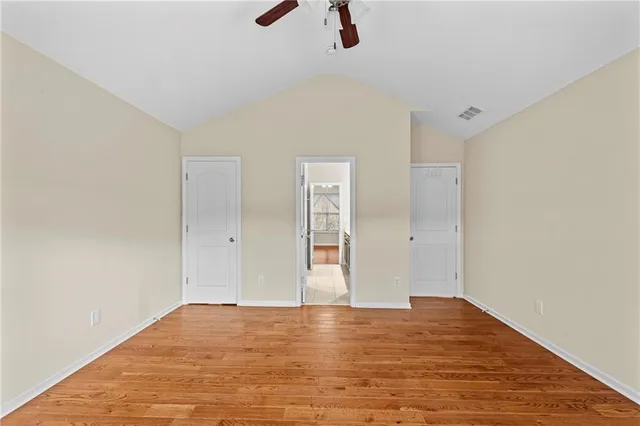 a view of a balcony with furniture