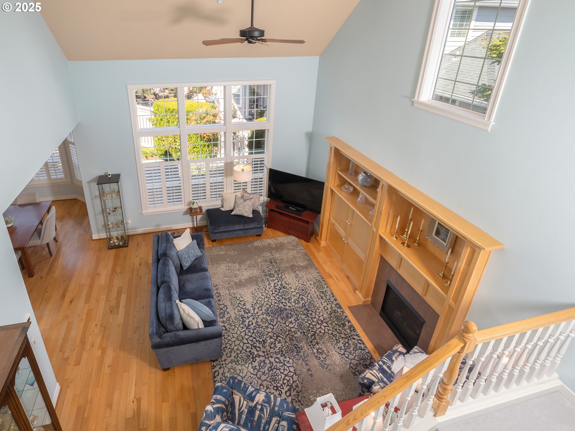 3866 Oak Meadows Loop Newberg, OR 97132 - Photo 30 of 48 a living room with furniture and a fireplace