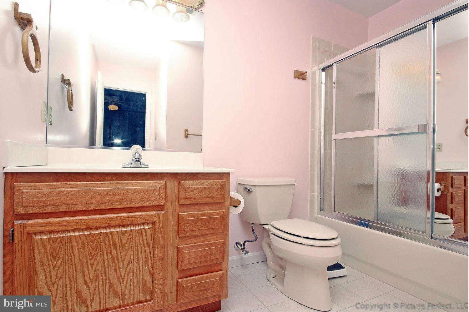 13132 Jesse Smith Road Mount Airy, MD 21771 - Photo 24 of 30 a bathroom with a sink a toilet and shower