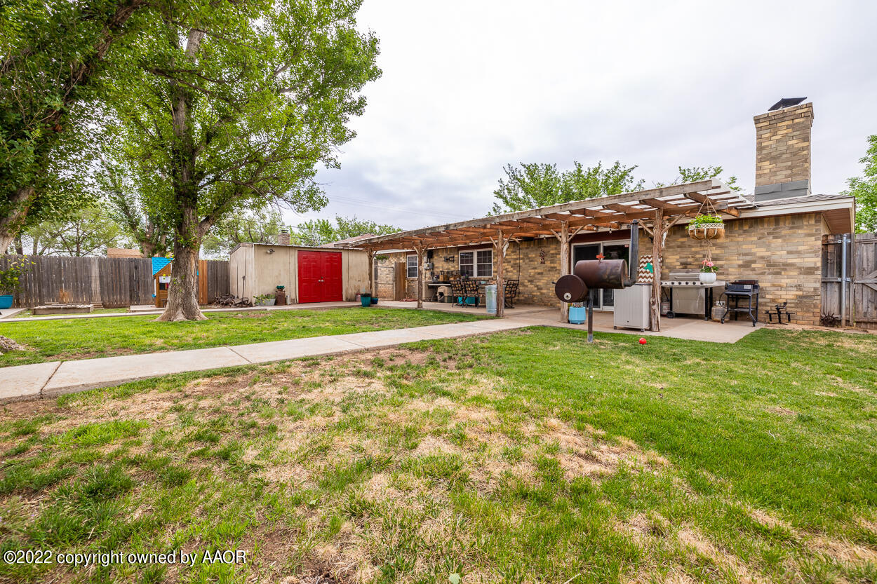 4802 Tulip Avenue Amarillo, TX 79110 - Photo 37 of 49 Backyard
