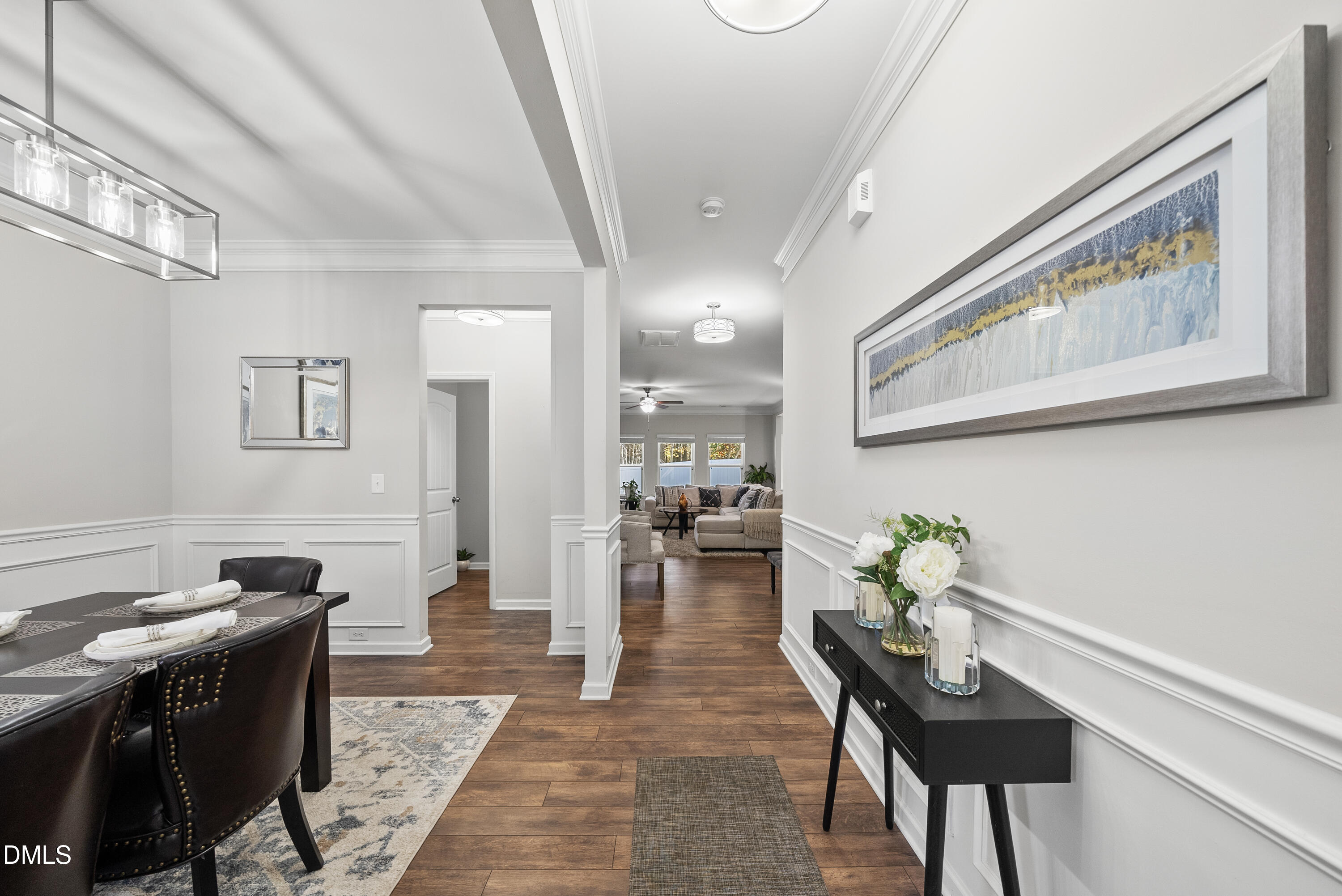 306 Springhill Lane Garner, NC 27529 - Photo 5 of 43 a living room with furniture and wooden floor