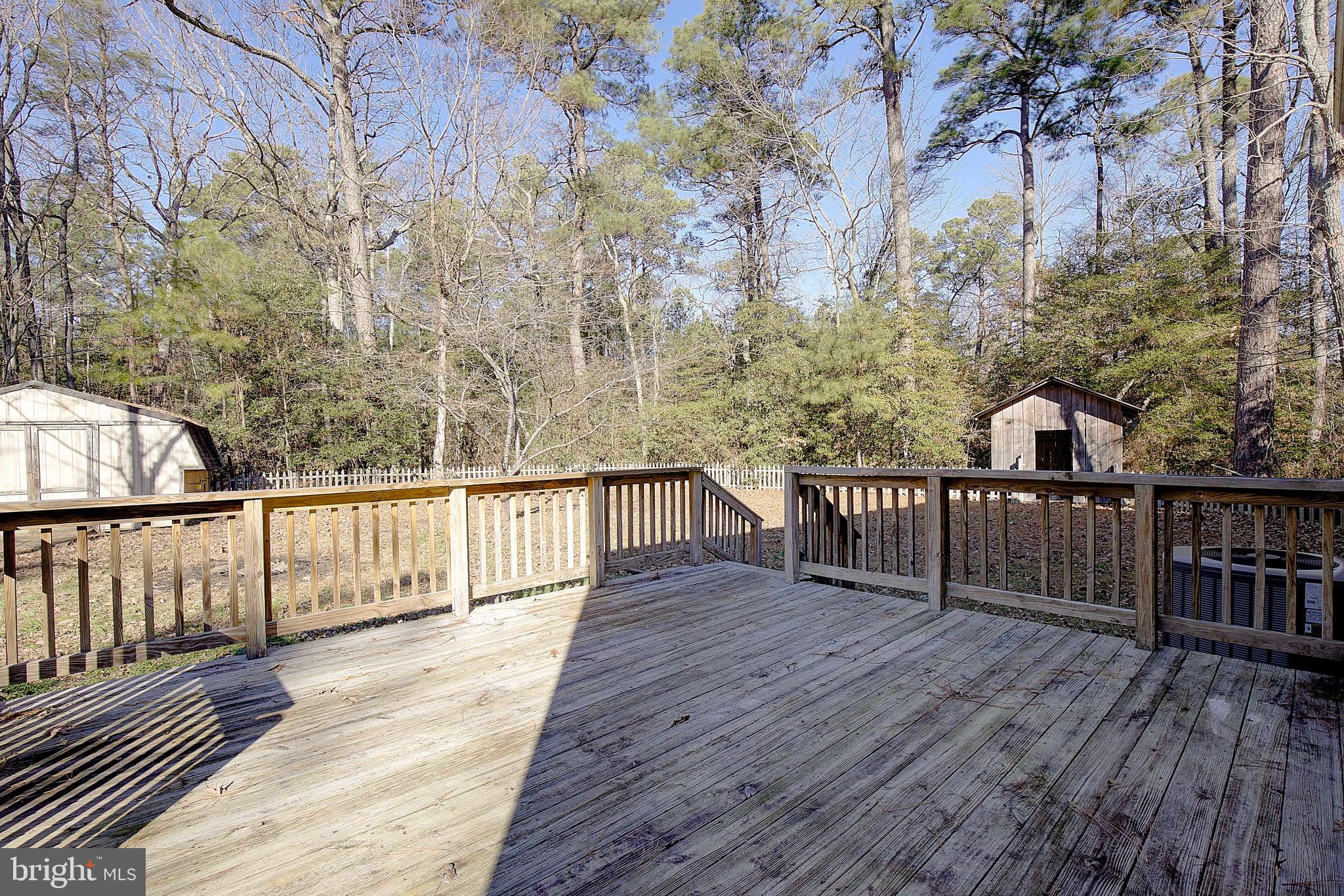 49220 Demko Road Lexington Park, MD 20653 - Photo 45 of 48 a view of balcony with wooden floor