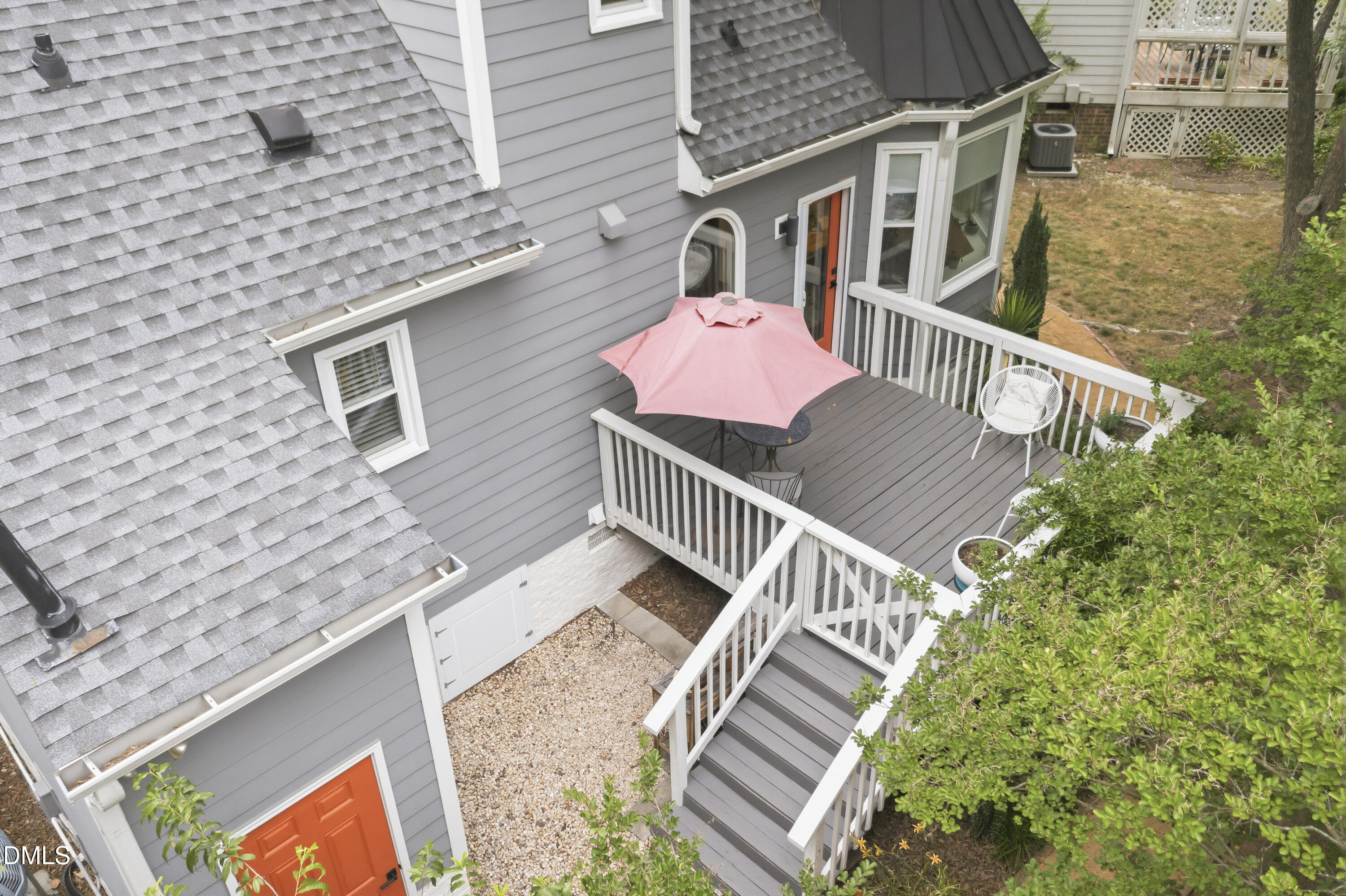 3004 West Annaley Drive Raleigh, NC 27604 - Photo 23 of 44 a balcony with wooden floor