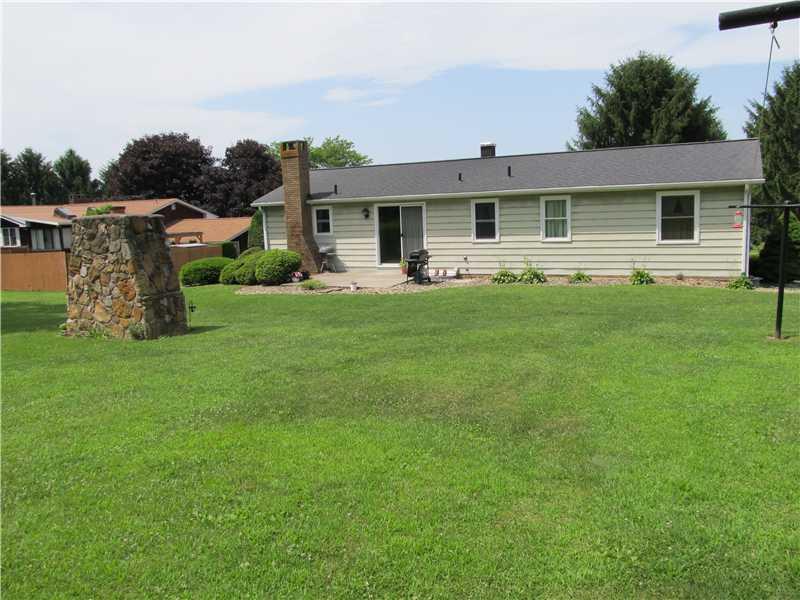 94 Lightcap Road Latrobe, PA 15650 - Photo 8 of 23 Exterior Back. Nice patio area for cookouts.