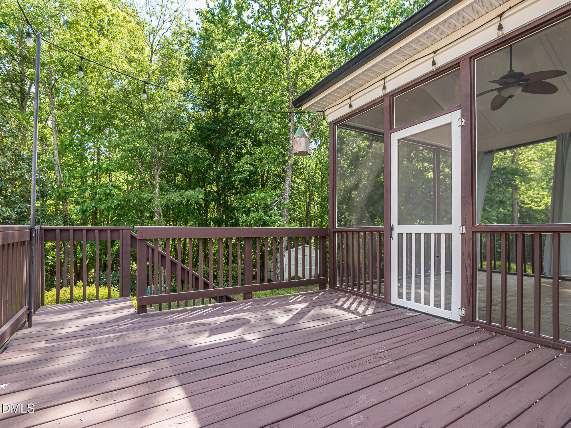 337 Shadowdale Lane Rolesville, NC 27571 - Photo 35 of 42 a view of a wooden deck