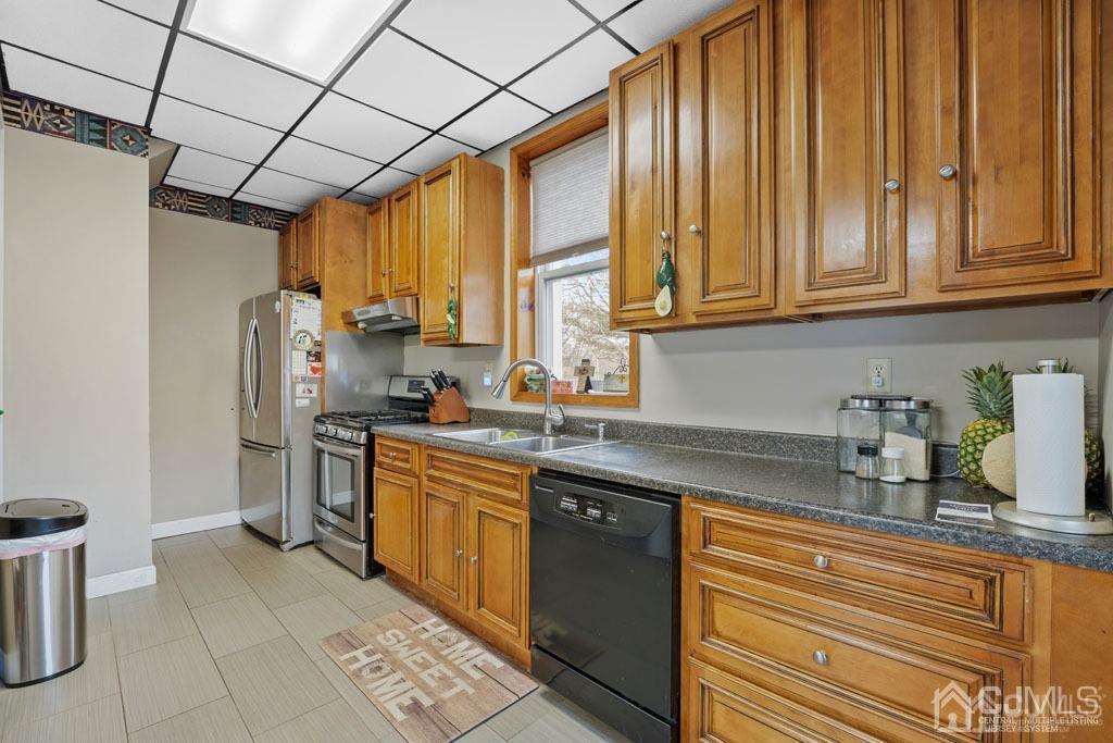 70 County Road Cliffwood, NJ 07721 - Photo 7 of 28 a kitchen with stainless steel appliances granite countertop a sink a stove and refrigerator