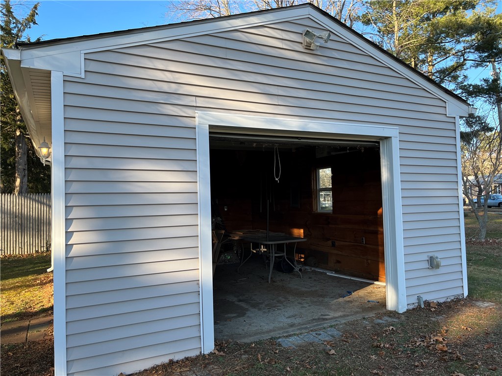 19 Del Rio Court Warwick, RI 02818 - Photo 18 of 21 Exterior of detached garage.