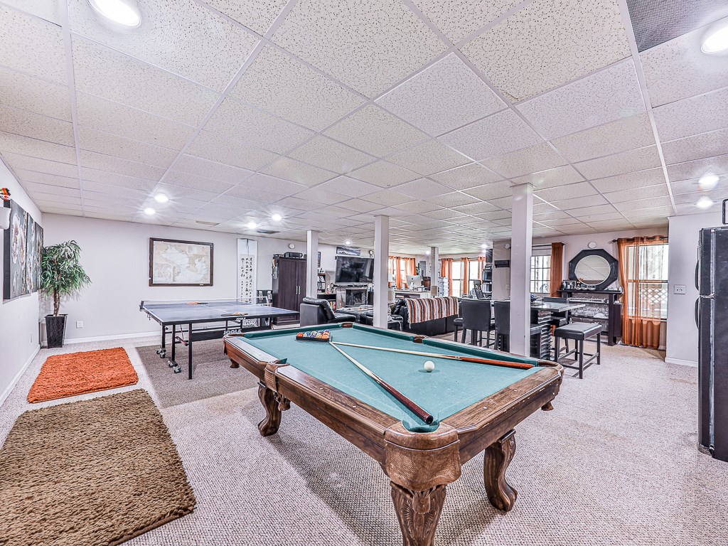 290 Ruby Lane Ellijay, GA 30540 - Photo 26 of 34 a room with furniture pool table and wall paintings