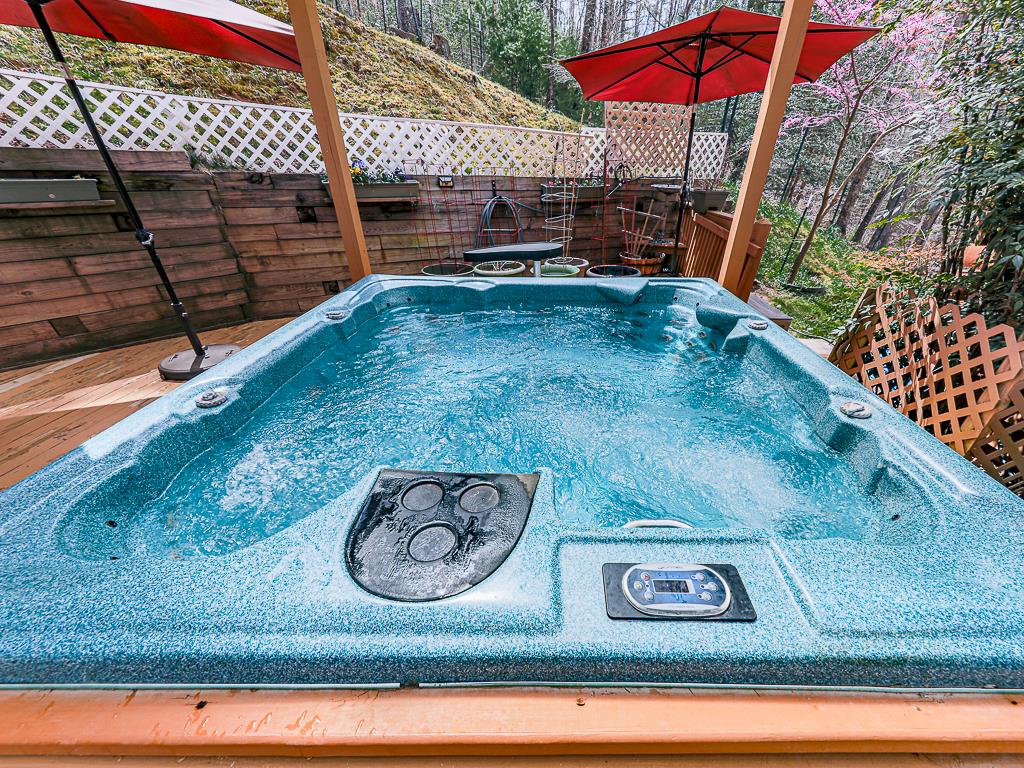 290 Ruby Lane Ellijay, GA 30540 - Photo 33 of 34 a view of outdoor space patio and outdoor kitchen