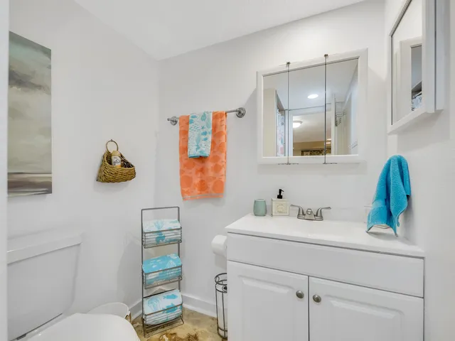 a house view with outdoor seating space