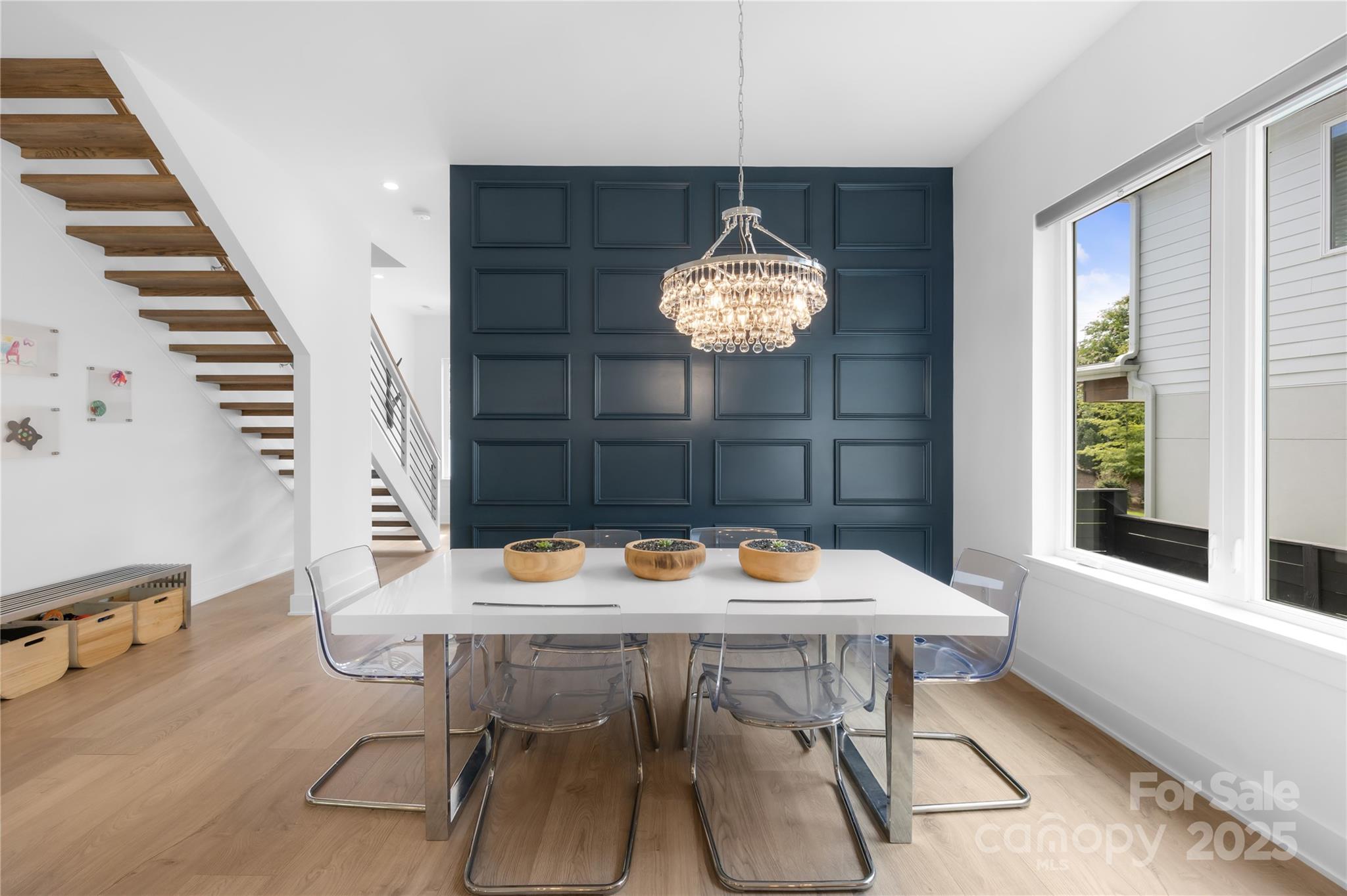 1627 Rama Road Charlotte, NC 28211 - Photo 13 of 43 a view of a dining room with furniture and chandelier