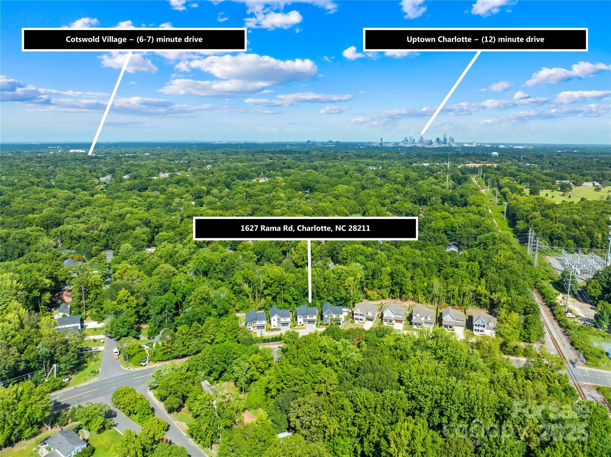 1627 Rama Road Charlotte, NC 28211 - Photo 8 of 43 a view of a back yard from a balcony