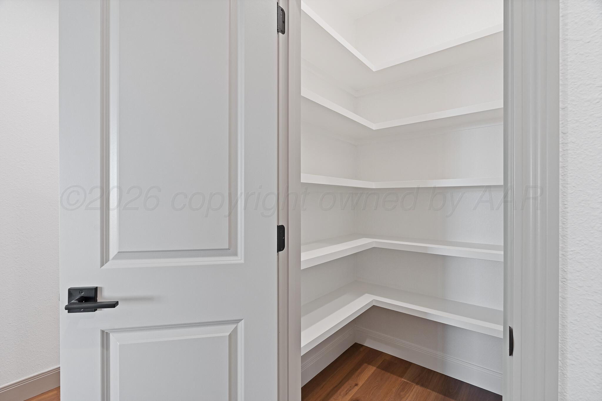 21700 Farm To Market Road 2219 Amarillo, TX 79119 - Photo 12 of 38 a view of an empty walk in closet
