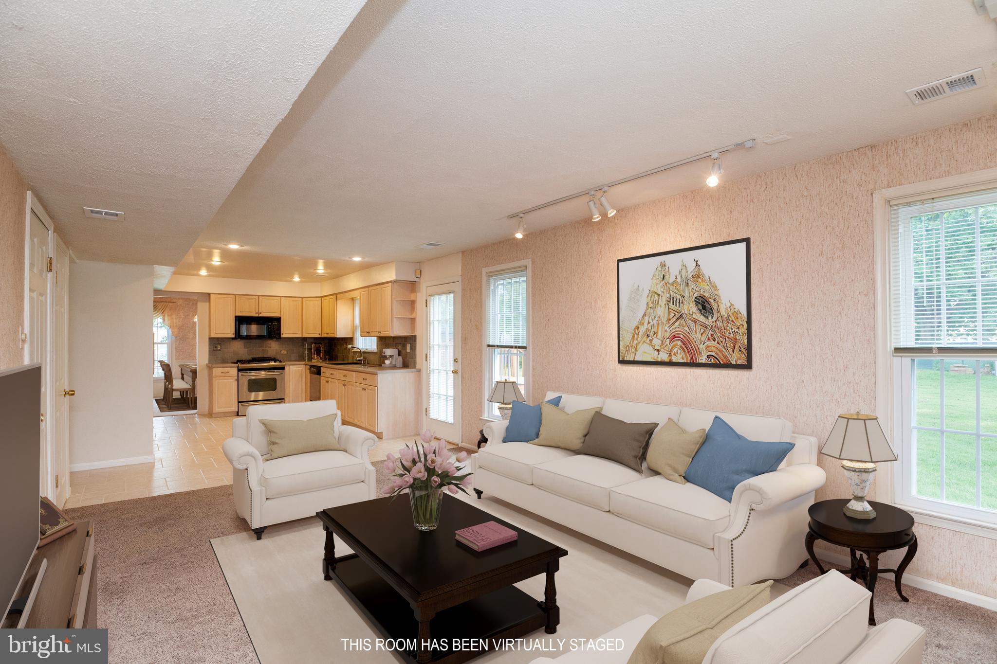 5890 Hudson Road Bensalem, PA 19020 - Photo 19 of 49 Virtually Staged Family Room