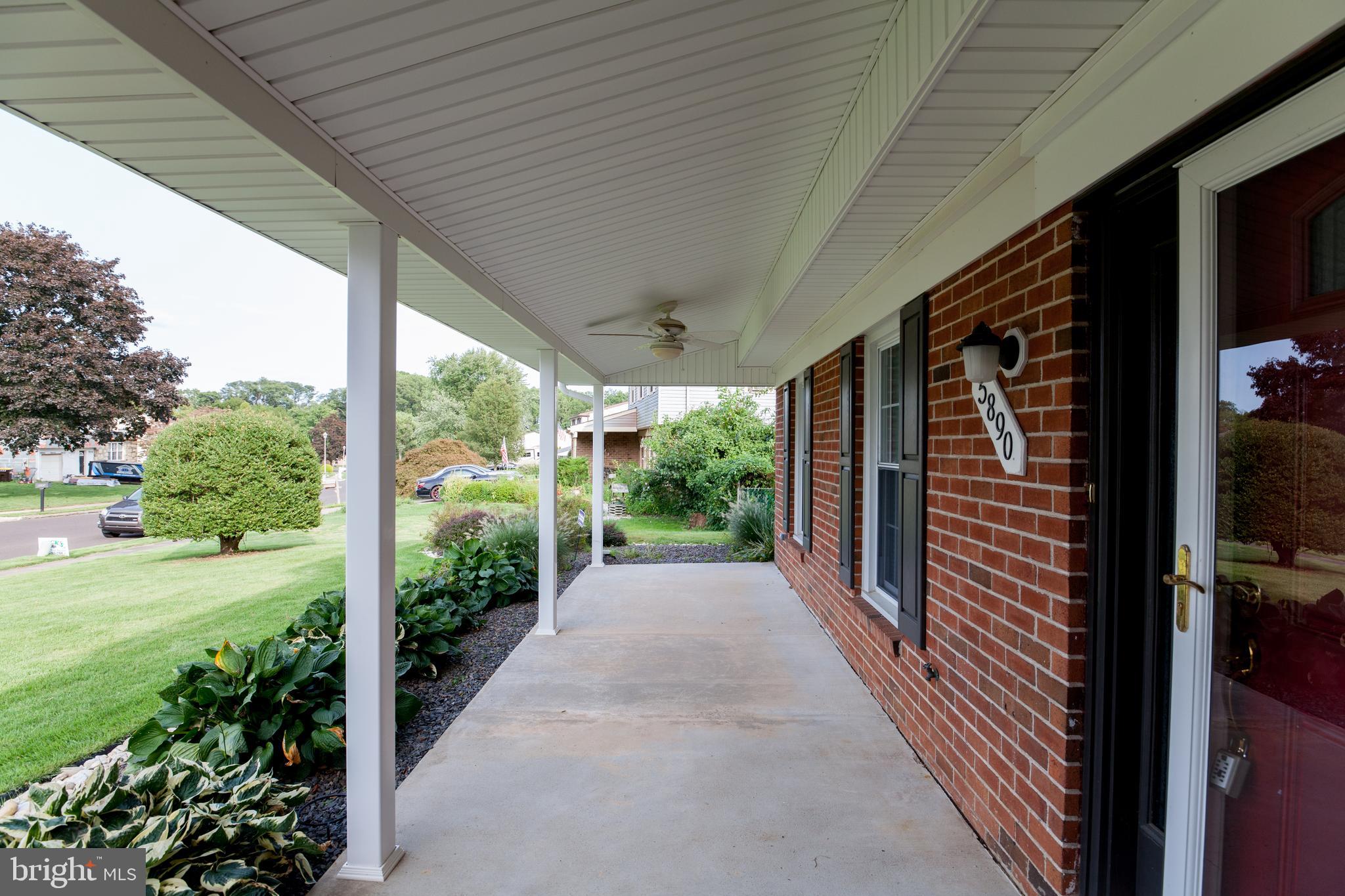 5890 Hudson Road Bensalem, PA 19020 - Photo 4 of 49 Front Porch