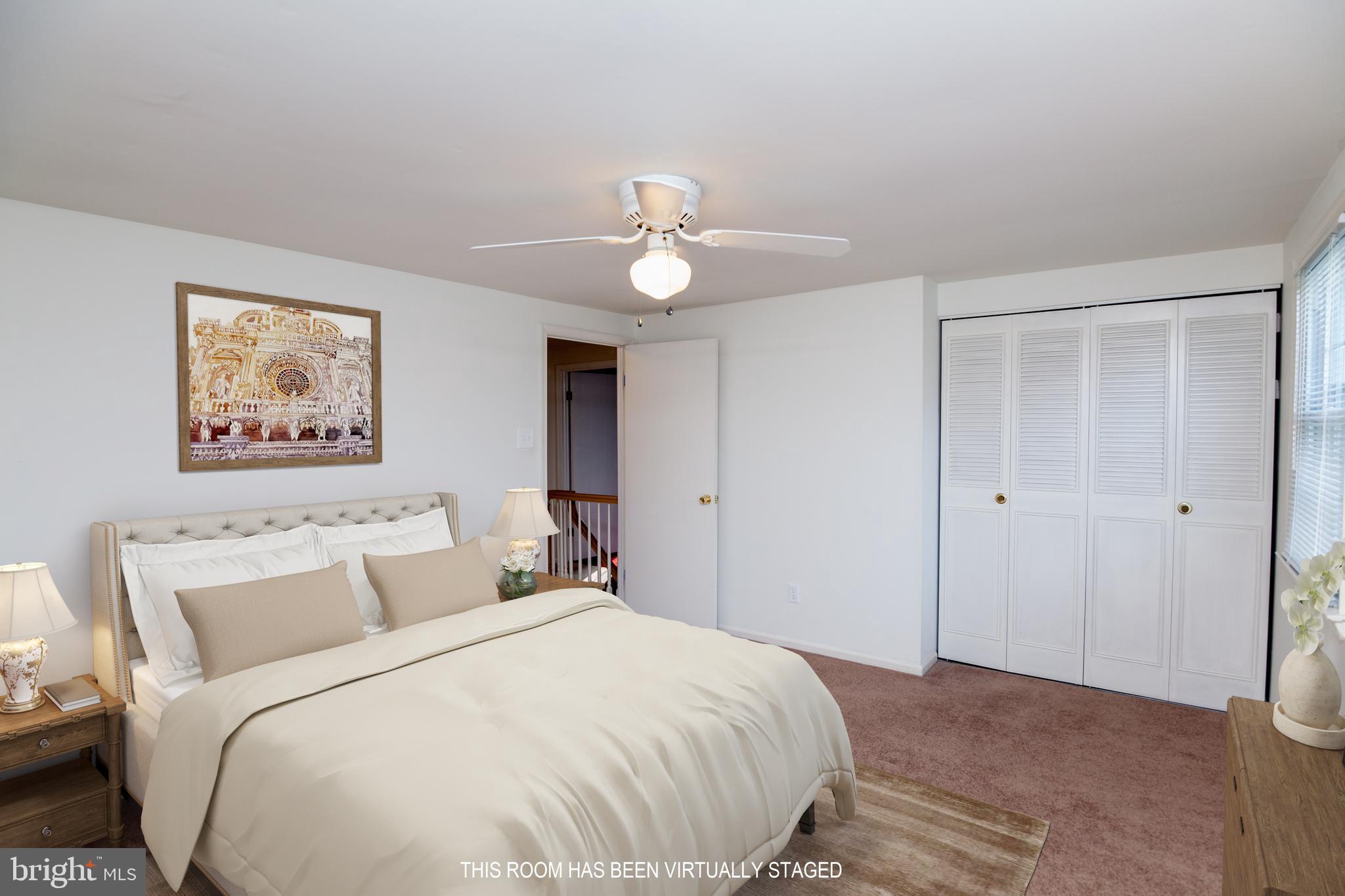 5890 Hudson Road Bensalem, PA 19020 - Photo 35 of 49 Virtually Staged Bedroom 2