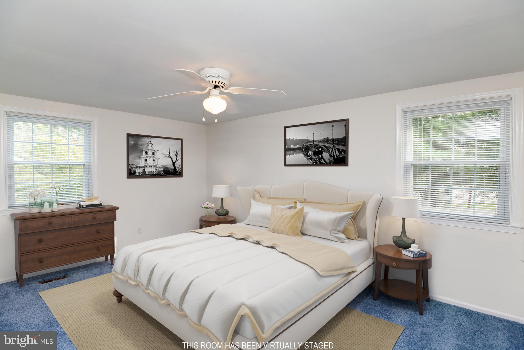 5890 Hudson Road Bensalem, PA 19020 - Photo 39 of 49 Virtually Staged Bedroom 4