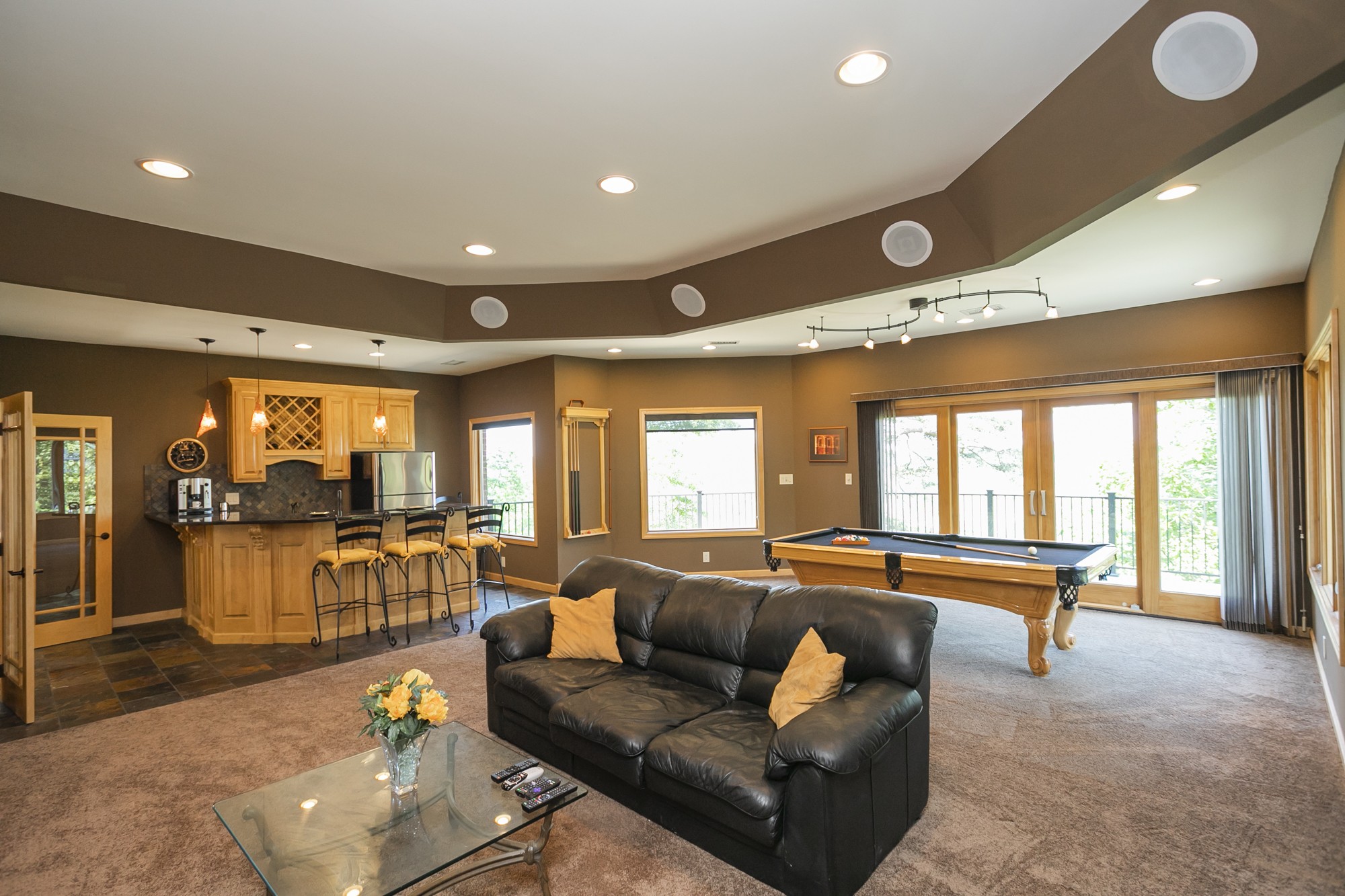 796 Thompson Road Pegram, TN 37143 - Photo 18 of 38 a living room with furniture and large windows