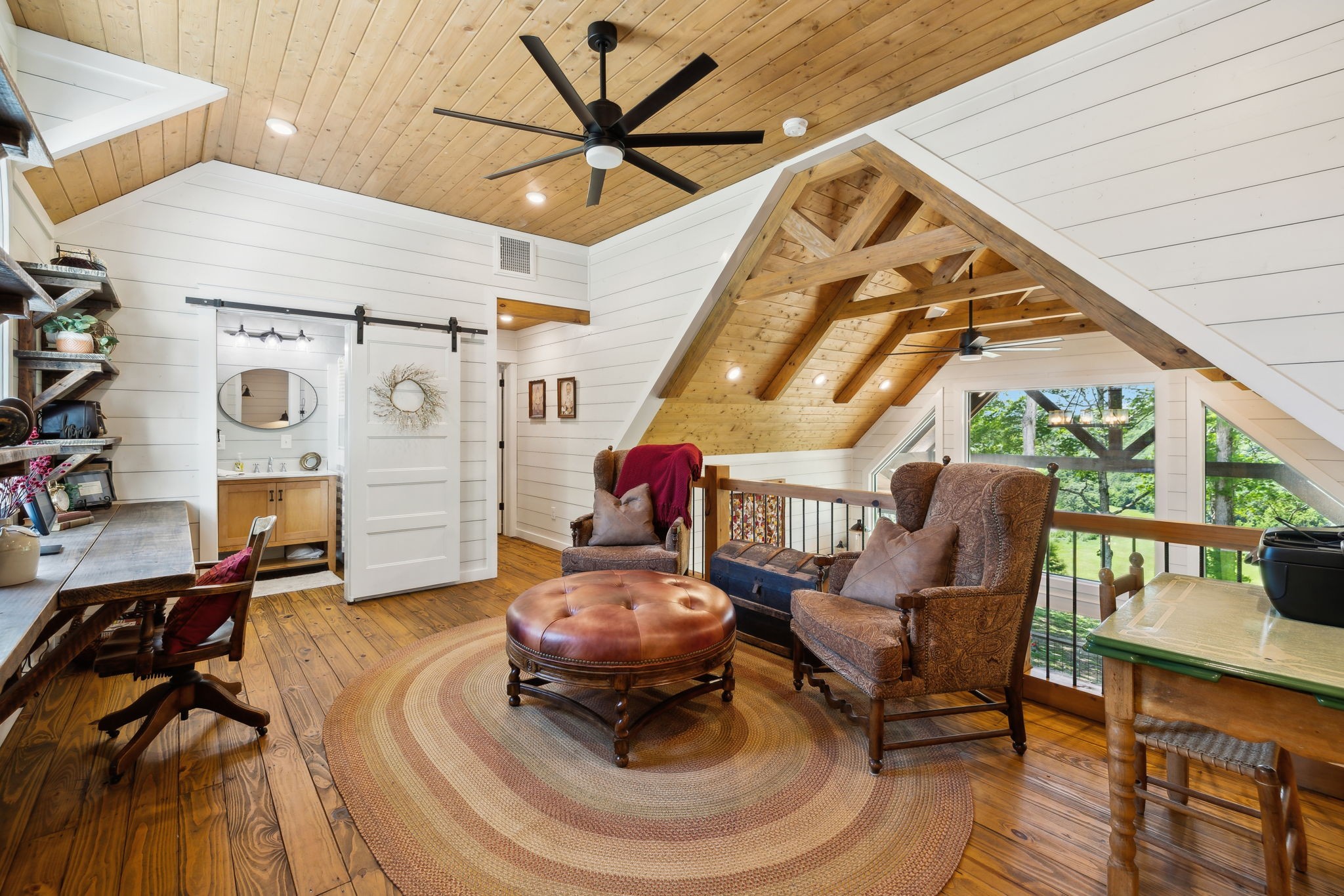 1606 Nosegay Road White Bluff, TN 37187 - Photo 50 of 88 a living room with furniture and a large window