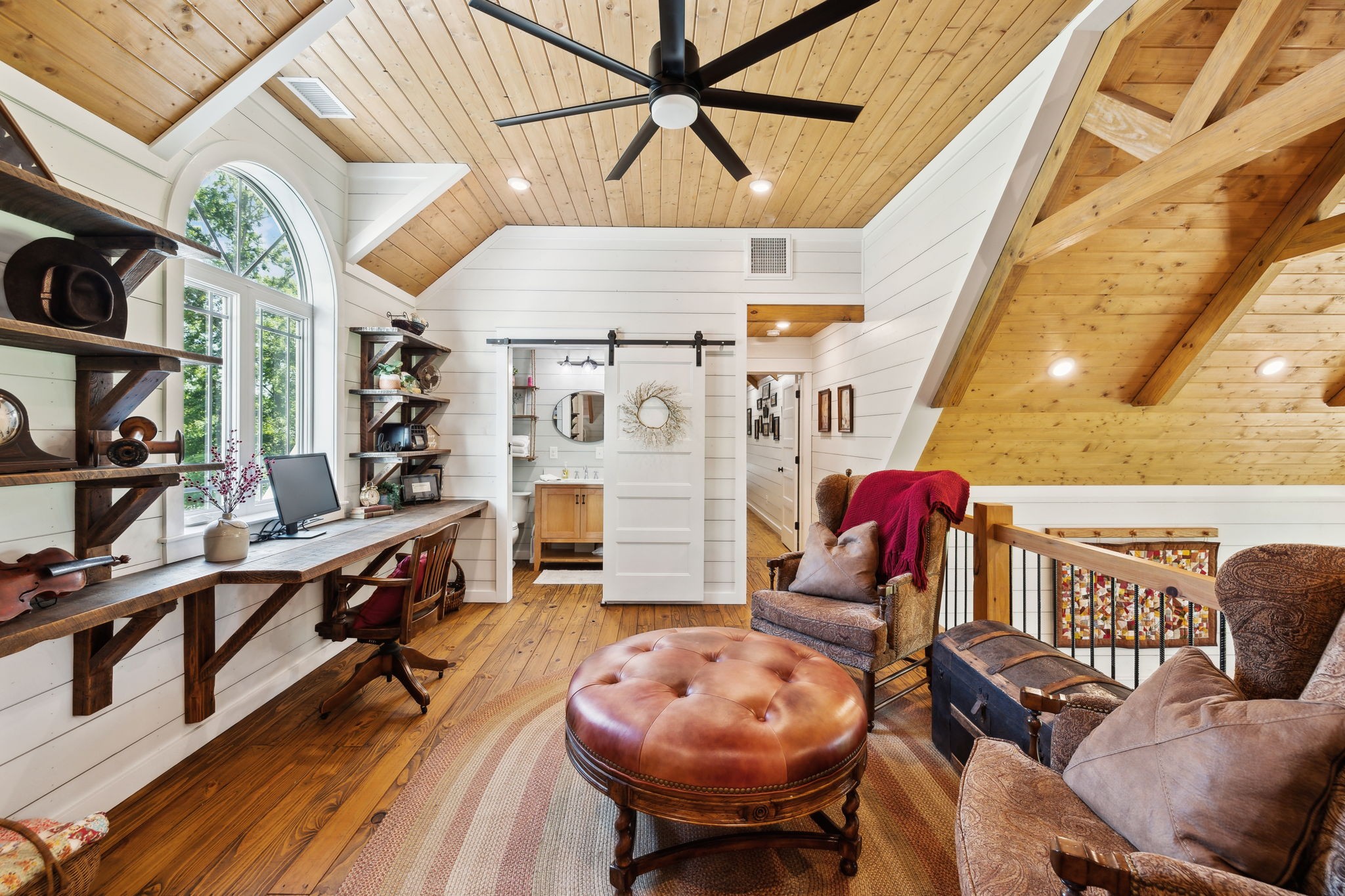 1606 Nosegay Road White Bluff, TN 37187 - Photo 51 of 88 a living room with furniture and a chandelier