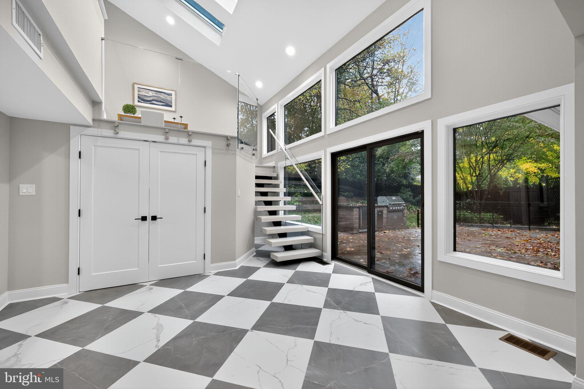 117 West Possum Hollow Road Wallingford, PA 19086 - Photo 10 of 38 Sitting room overlooking patio and courtyard