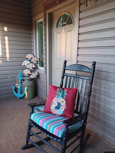 6000 Ferrum Mountain Road Callaway, VA 24067 - Photo 11 of 58 a view of a bench in wooden floor