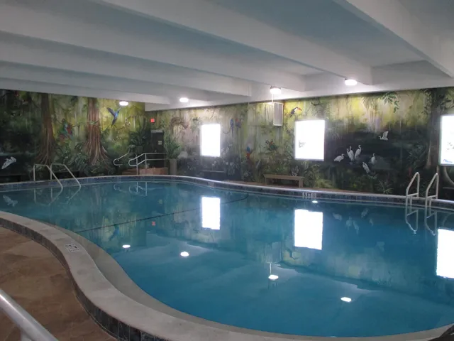 a view of a tennis court